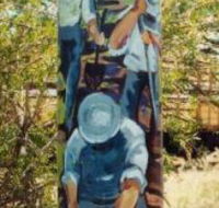 Capella Light Pole Murals - South Australia Travel