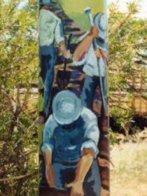 Capella Light Pole Murals - South Australia Travel 0