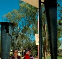 Charleville - Steiger Vortex Rainmaking Guns - South Australia Travel