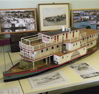 Wentworth Model Paddlesteamer Display - South Australia Travel