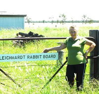 Morven Rabbit Board Gate - South Australia Travel