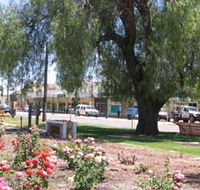 Hitching Rail Commemorative Telegraph Pole and Horse Watering Trough - South Australia Travel