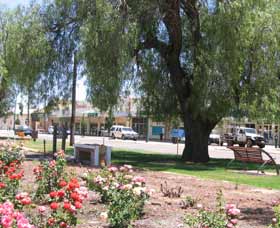 Hitching Rail, Commemorative Telegraph Pole And Horse Watering Trough - South Australia Travel 0
