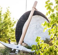 The Big Gold Pick and Pan - South Australia Travel
