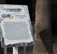 Woomargama Heritage Signs - South Australia Travel
