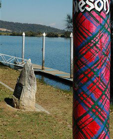 Maclean Tartan Power Poles - South Australia Travel 1