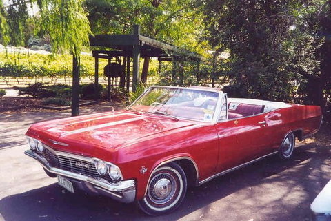 CHEVY CONVERTIBLE Package For 2 People- Wine Lunch Cheese & Chocolate From Melb. - South Australia Travel 1