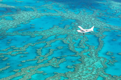 Scenic Flight - Great Barrier Reef, Heart Reef, Whitehaven Beach & Hill Inlet! - South Australia Travel 0