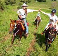 Country Day Ride from Mt Goomboorian with Rainbow Beach Horse Rides