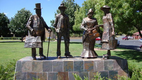 Dad, Dave, Mum And Mabel - South Australia Travel 2