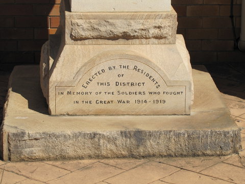 Westbrook War Memorial - South Australia Travel 2