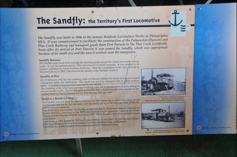 Sandfly NA1 Steam Locomotive - South Australia Travel 1
