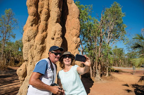 Magnetic Termite Mounds - South Australia Travel 1