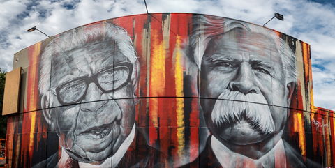 Shepparton Aboriginal Street Art Project Murals - South Australia Travel 1