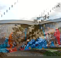 Willans Hill Water Tower Mural - South Australia Travel