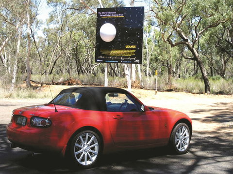 Worlds Largest Virtual Solar System Drive - South Australia Travel 0