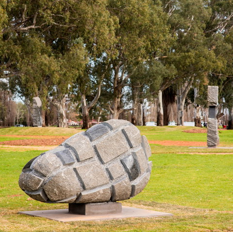 Griffith Centenary Sculptures - South Australia Travel 2
