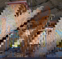 Collymongle Carved Trees - South Australia Travel