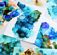 Alcohol Ink Art Class - South Australia Travel