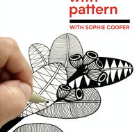 Online live streaming class Drawing with Pattern - South Australia Travel