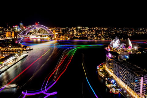 Vivid Sydney Harbour Dinner Cruises – Australian Cruise Group - South Australia Travel 1