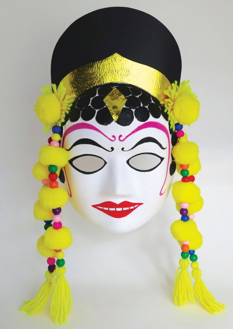 Online Live Streaming Class: Make An Indonesian Dance Mask - South Australia Travel 0