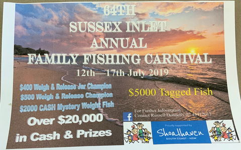 The Sussex Inlet Annual Family Fishing Carnival - South Australia Travel 0