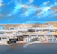 Footprints at Fingal Bay