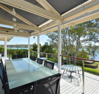 Morisset Bay Waterfront Views Lake House looking over Trinity Marina - South Australia Travel