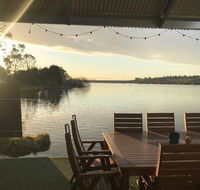 Shack built over the Murray River - South Australia Travel