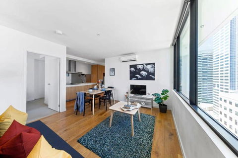 A Chic 2BR Apt City Views Near Southern Cross - South Australia Travel 1