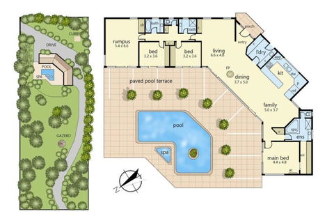 Bayfield - Palm Springs Pool Bay Views Mt Martha - South Australia Travel 1