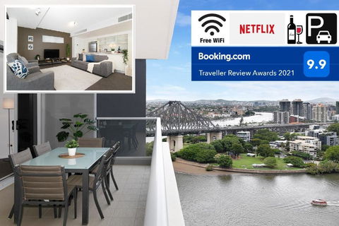 Executive 3 Bedroom Family Suite - Brisbane CBD - Views - Netflix - Fast Wifi - Free Parking - South Australia Travel 0
