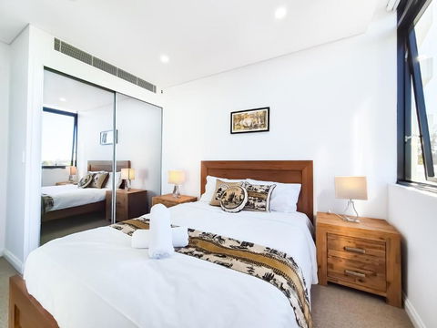 Relaxing 1BR W Pools & SPA, Gym In Olympic Park - South Australia Travel 0