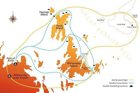 Reef And Island Scenic Flight From Airlie Beach - South Australia Travel 0