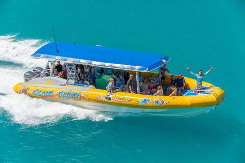 Ocean Rafting Tour To Whitehaven Beach, Hill Inlet Lookout & Top Snorkel Spots - South Australia Travel 2