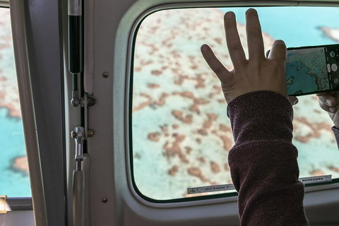 Scenic Flight - Great Barrier Reef, Heart Reef, Whitehaven Beach & Hill Inlet! - South Australia Travel 2